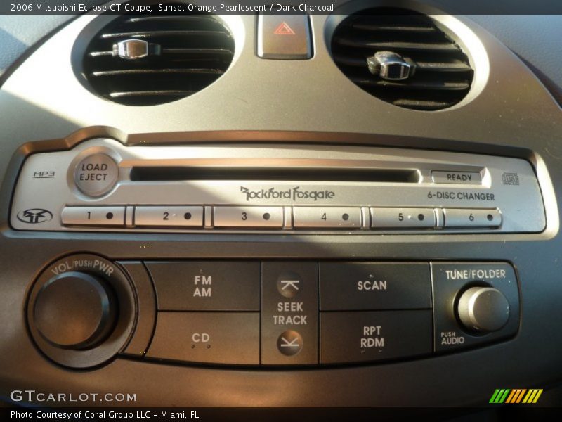 Sunset Orange Pearlescent / Dark Charcoal 2006 Mitsubishi Eclipse GT Coupe