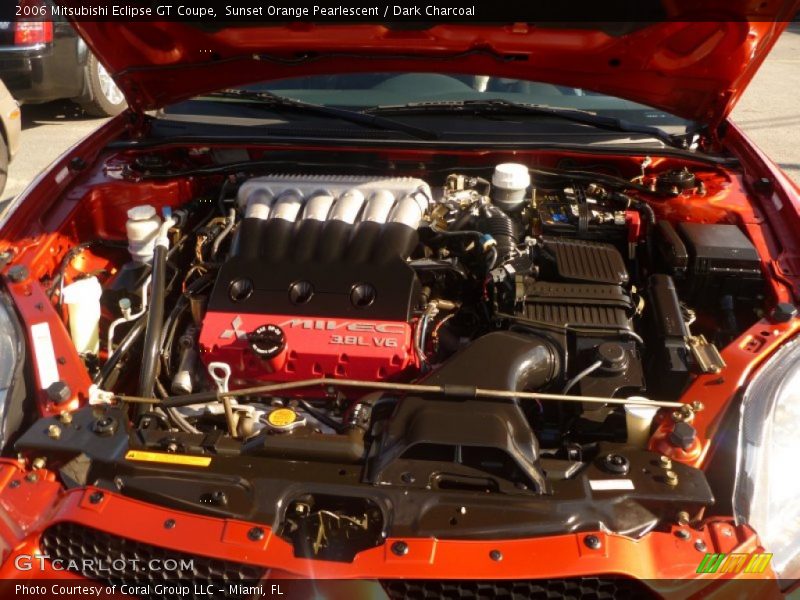 Sunset Orange Pearlescent / Dark Charcoal 2006 Mitsubishi Eclipse GT Coupe