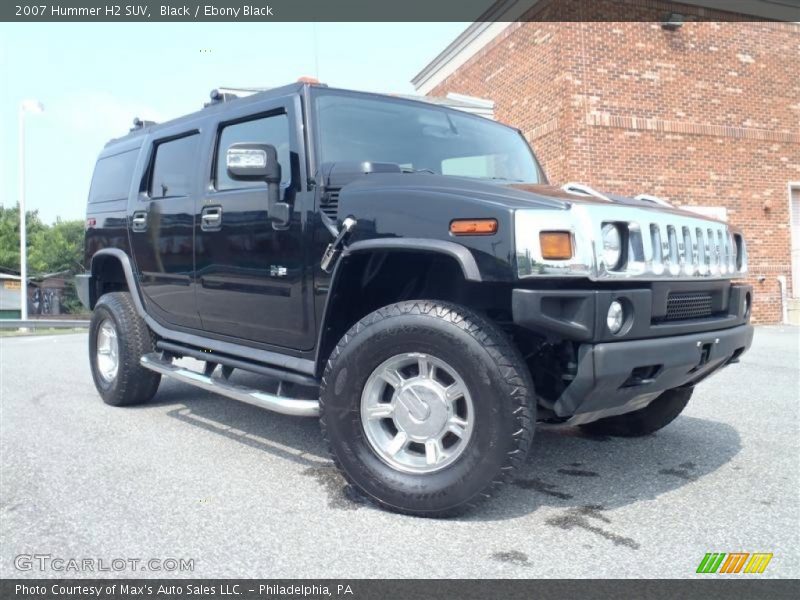 Black / Ebony Black 2007 Hummer H2 SUV