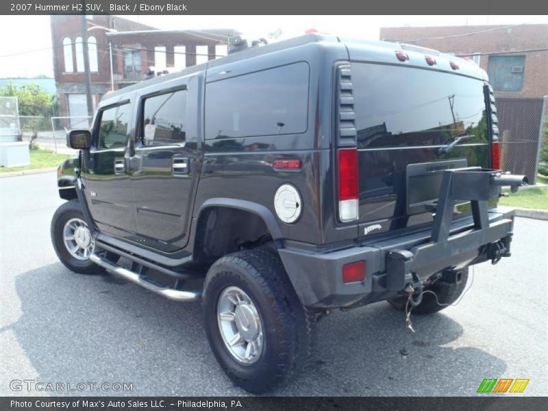 Black / Ebony Black 2007 Hummer H2 SUV