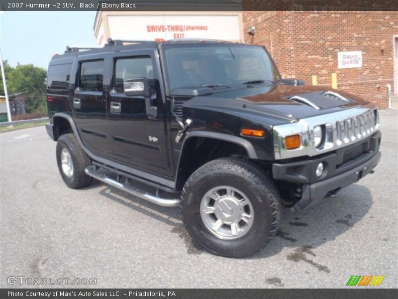 Black / Ebony Black 2007 Hummer H2 SUV