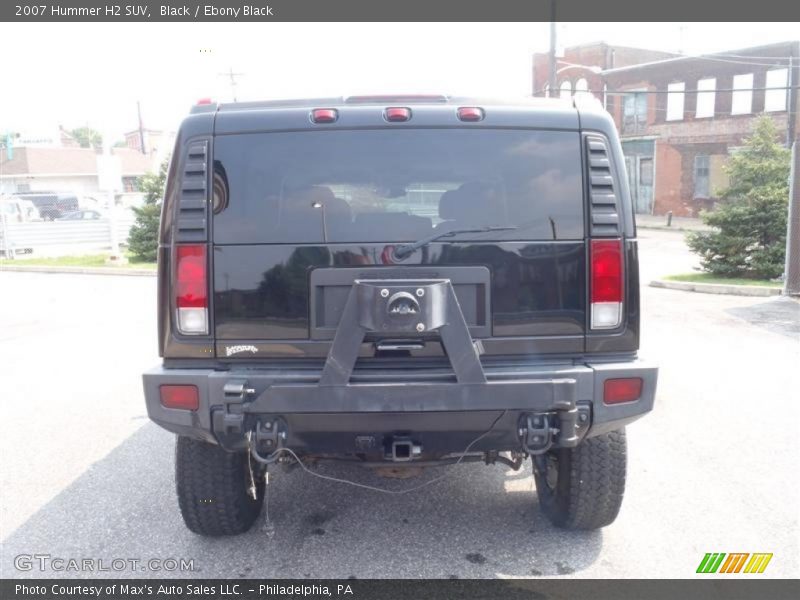 Black / Ebony Black 2007 Hummer H2 SUV