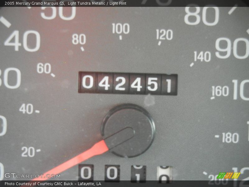 Light Tundra Metallic / Light Flint 2005 Mercury Grand Marquis GS