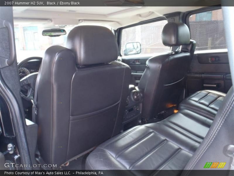 Black / Ebony Black 2007 Hummer H2 SUV