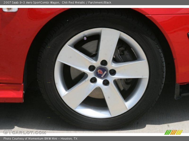  2007 9-3 Aero SportCombi Wagon Wheel