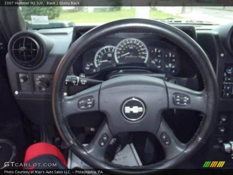 Black / Ebony Black 2007 Hummer H2 SUV