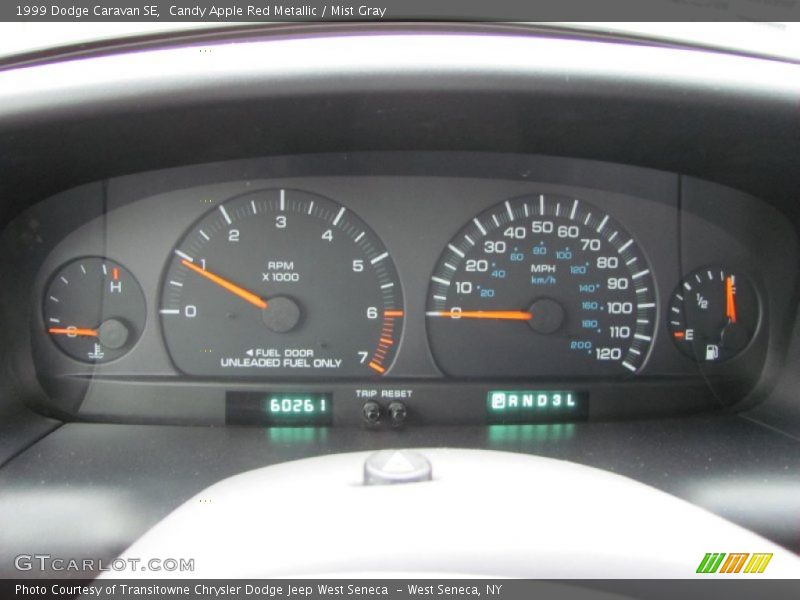  1999 Caravan SE SE Gauges