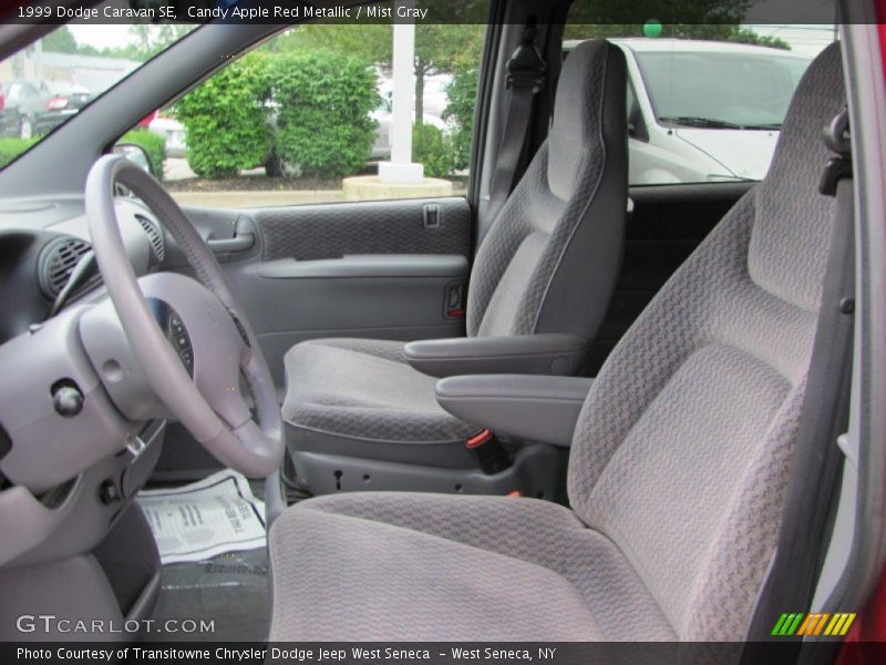  1999 Caravan SE Mist Gray Interior