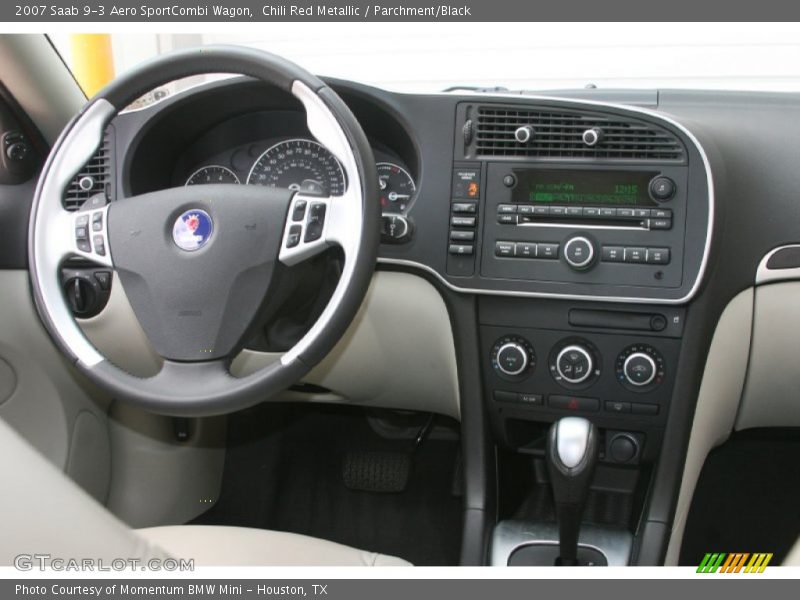Dashboard of 2007 9-3 Aero SportCombi Wagon