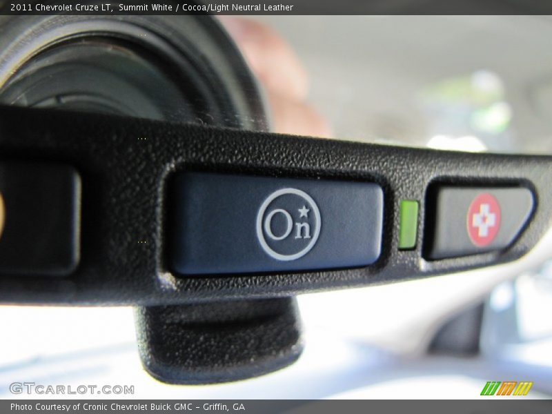 Summit White / Cocoa/Light Neutral Leather 2011 Chevrolet Cruze LT