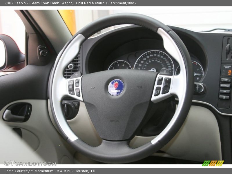  2007 9-3 Aero SportCombi Wagon Steering Wheel