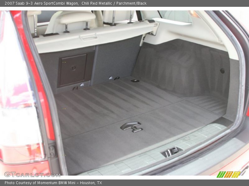  2007 9-3 Aero SportCombi Wagon Trunk