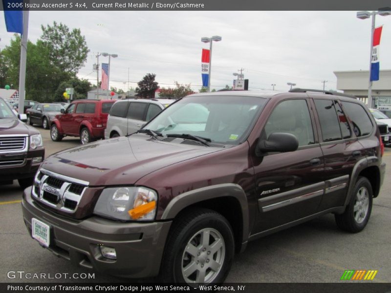 Current Red Metallic / Ebony/Cashmere 2006 Isuzu Ascender S 4x4