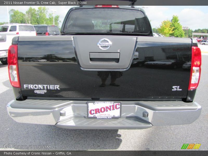 Super Black / Steel 2011 Nissan Frontier SL Crew Cab