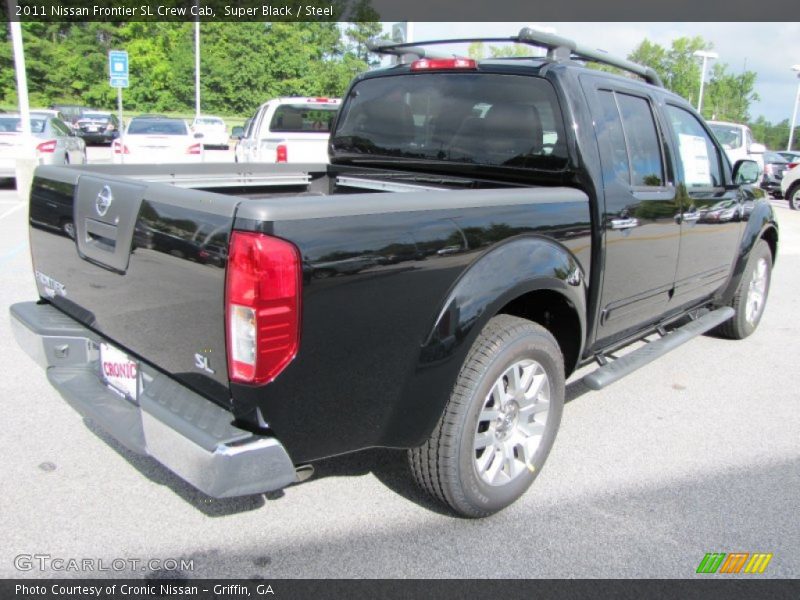 Super Black / Steel 2011 Nissan Frontier SL Crew Cab