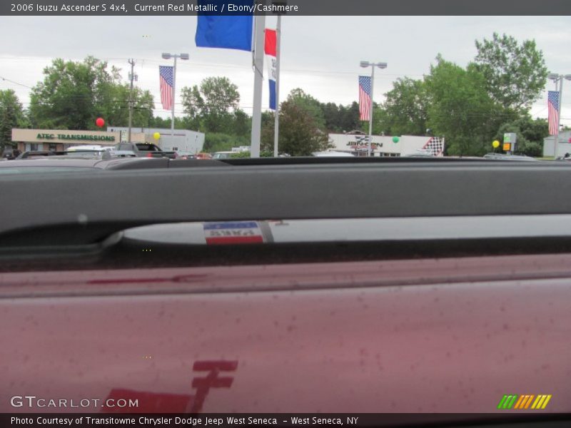 Current Red Metallic / Ebony/Cashmere 2006 Isuzu Ascender S 4x4