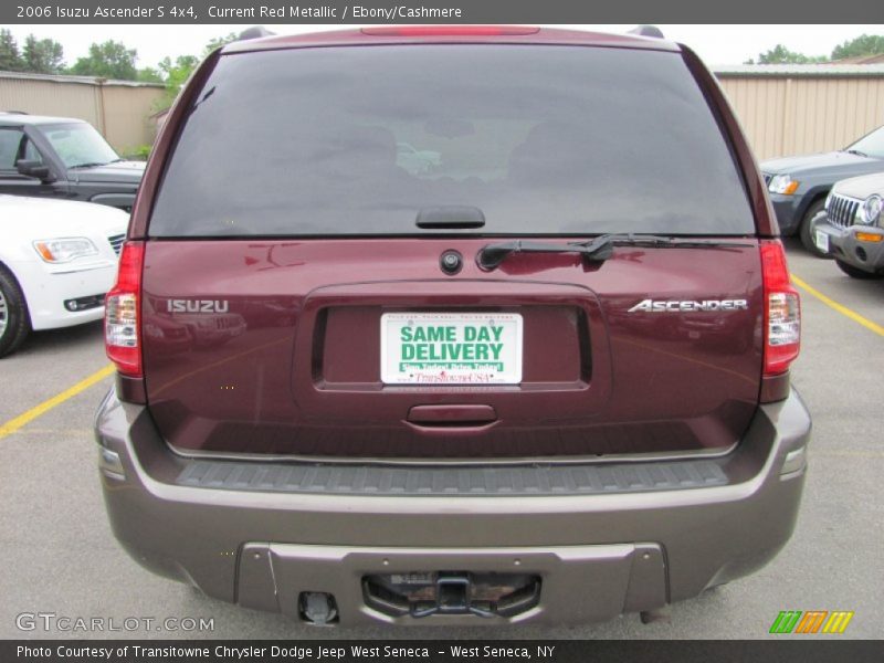 Current Red Metallic / Ebony/Cashmere 2006 Isuzu Ascender S 4x4