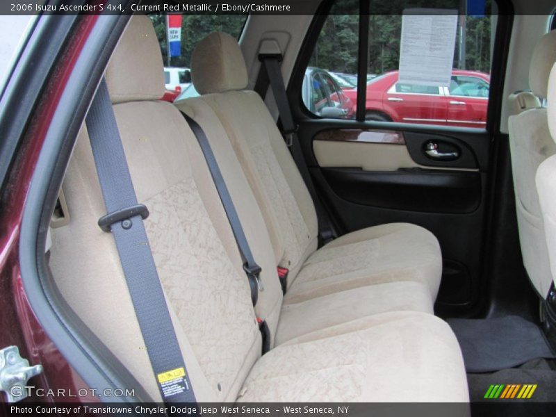 Current Red Metallic / Ebony/Cashmere 2006 Isuzu Ascender S 4x4