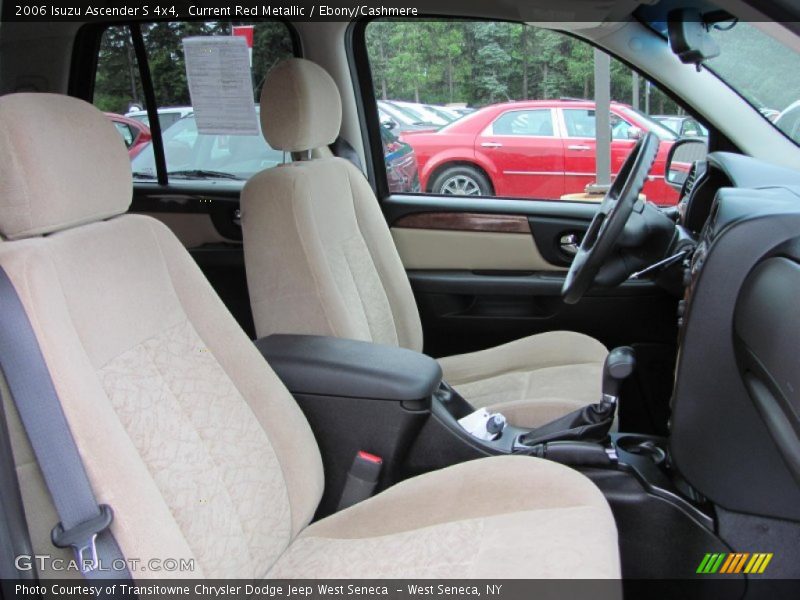 Current Red Metallic / Ebony/Cashmere 2006 Isuzu Ascender S 4x4