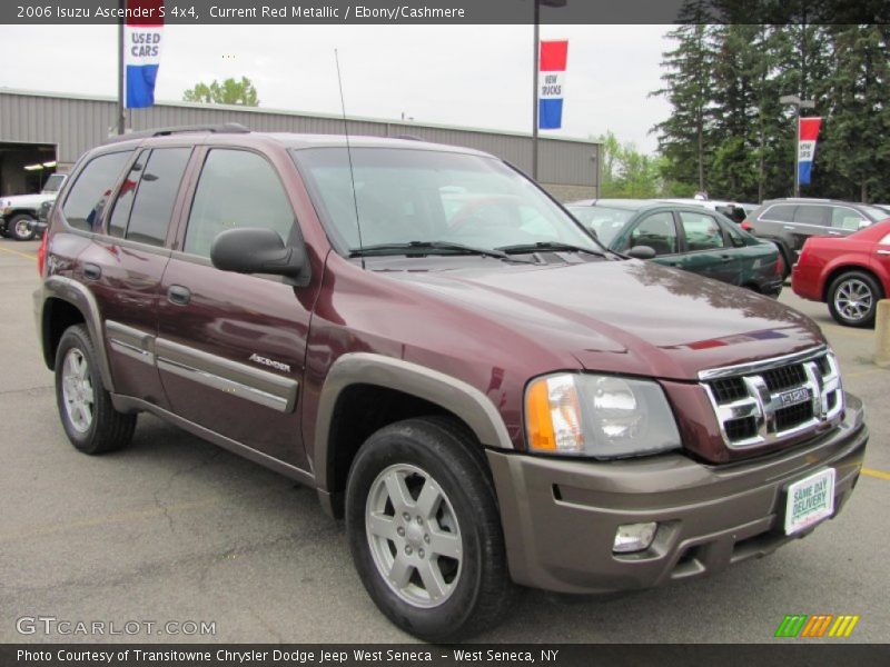 Current Red Metallic / Ebony/Cashmere 2006 Isuzu Ascender S 4x4