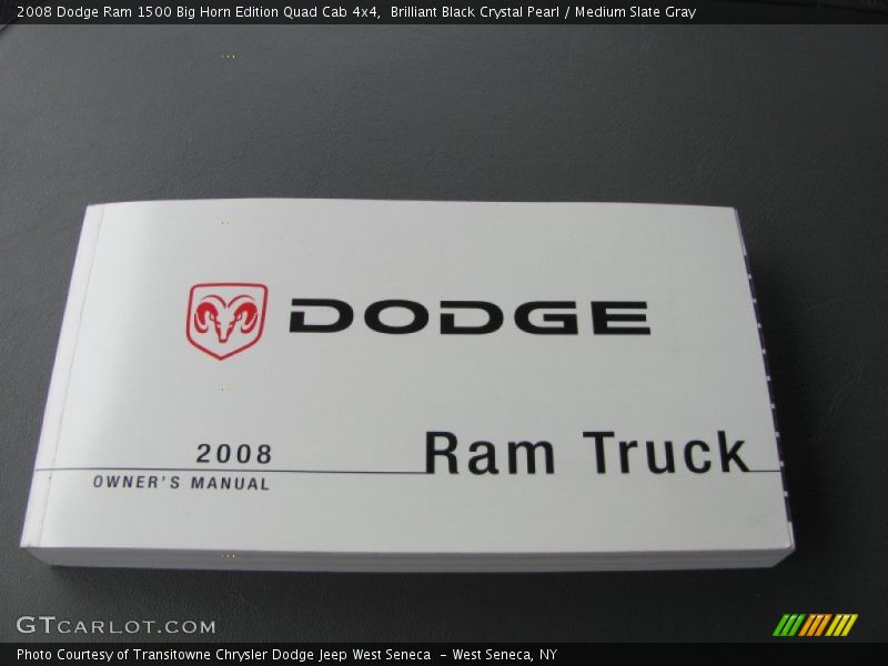 Books/Manuals of 2008 Ram 1500 Big Horn Edition Quad Cab 4x4
