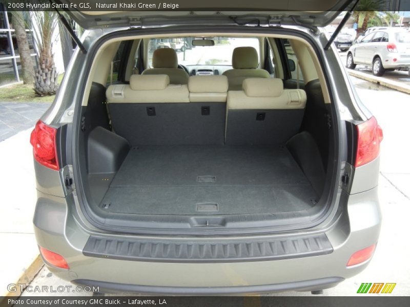 Natural Khaki Green / Beige 2008 Hyundai Santa Fe GLS