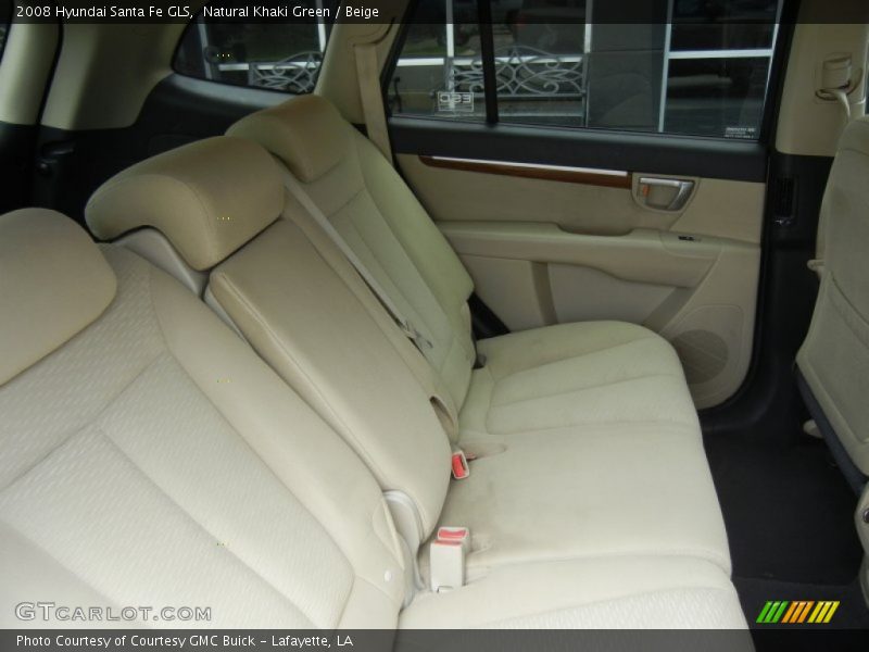 Natural Khaki Green / Beige 2008 Hyundai Santa Fe GLS