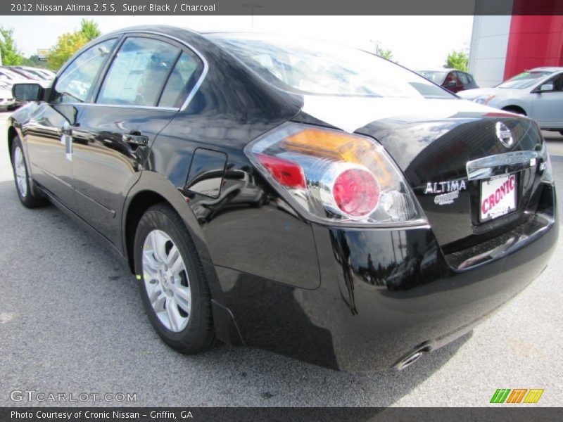 Super Black / Charcoal 2012 Nissan Altima 2.5 S