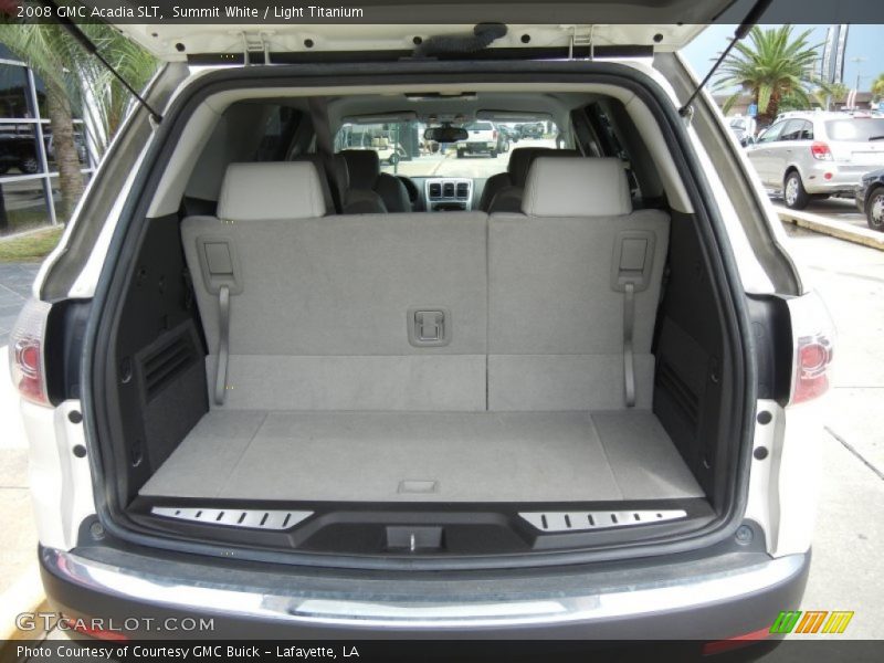 Summit White / Light Titanium 2008 GMC Acadia SLT