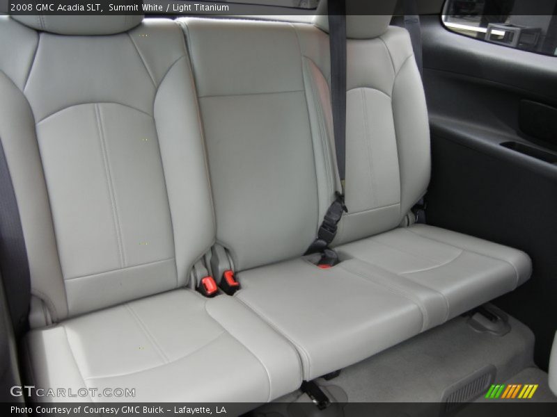 Summit White / Light Titanium 2008 GMC Acadia SLT