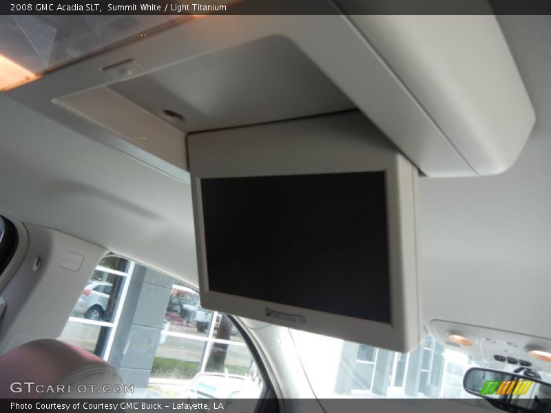 Summit White / Light Titanium 2008 GMC Acadia SLT