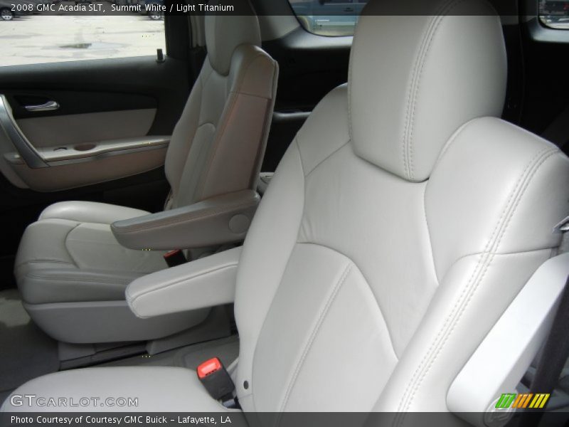 Summit White / Light Titanium 2008 GMC Acadia SLT