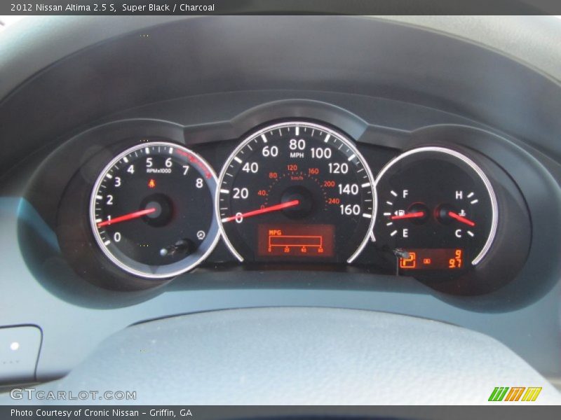  2012 Altima 2.5 S 2.5 S Gauges