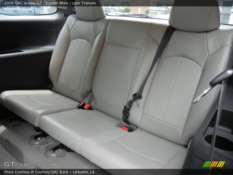 Summit White / Light Titanium 2008 GMC Acadia SLT