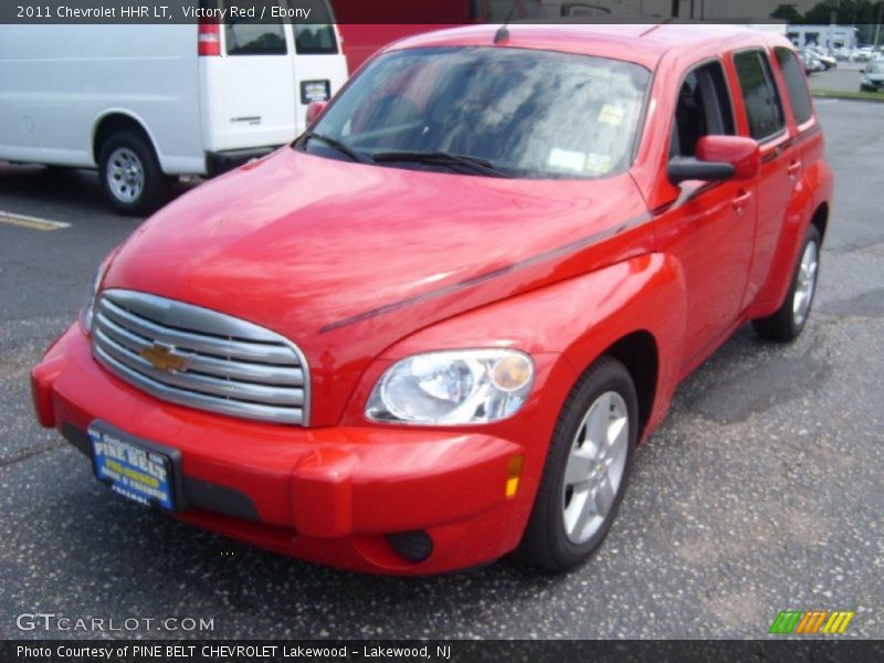 Victory Red / Ebony 2011 Chevrolet HHR LT