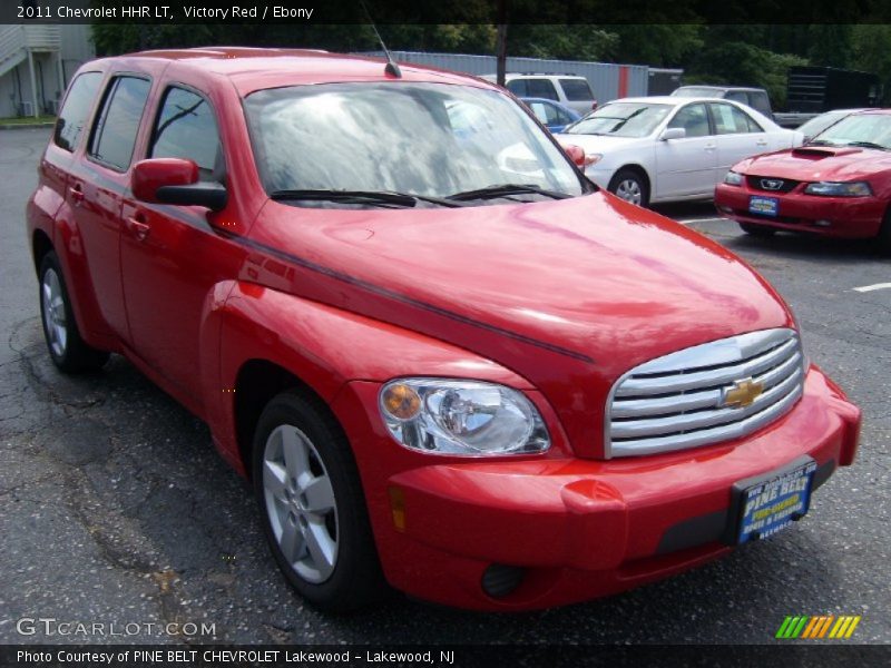 Victory Red / Ebony 2011 Chevrolet HHR LT