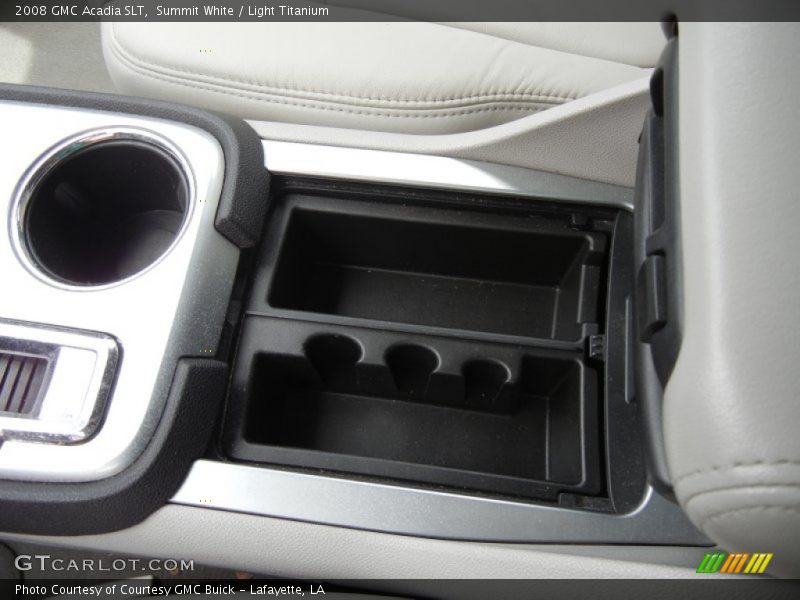 Summit White / Light Titanium 2008 GMC Acadia SLT
