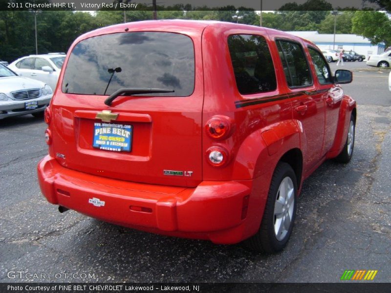Victory Red / Ebony 2011 Chevrolet HHR LT