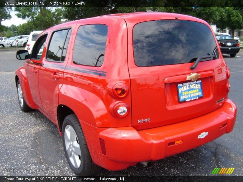 Victory Red / Ebony 2011 Chevrolet HHR LT