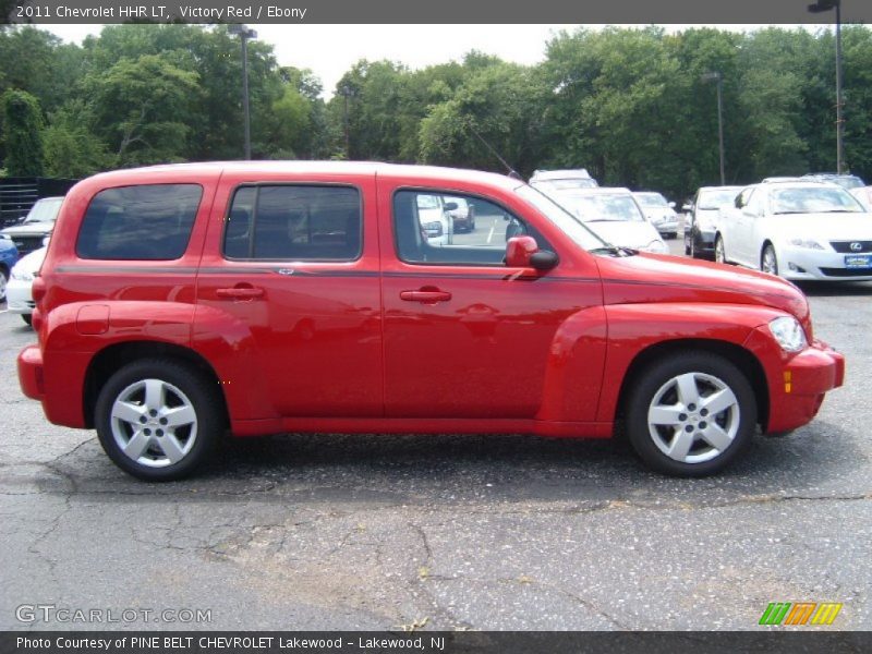 Victory Red / Ebony 2011 Chevrolet HHR LT