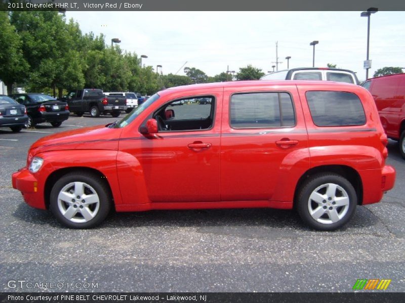 Victory Red / Ebony 2011 Chevrolet HHR LT