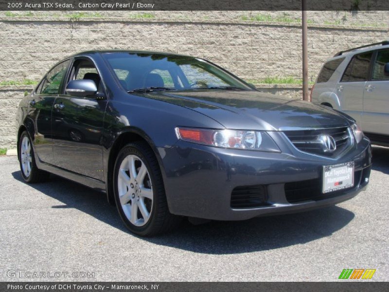 Carbon Gray Pearl / Ebony 2005 Acura TSX Sedan