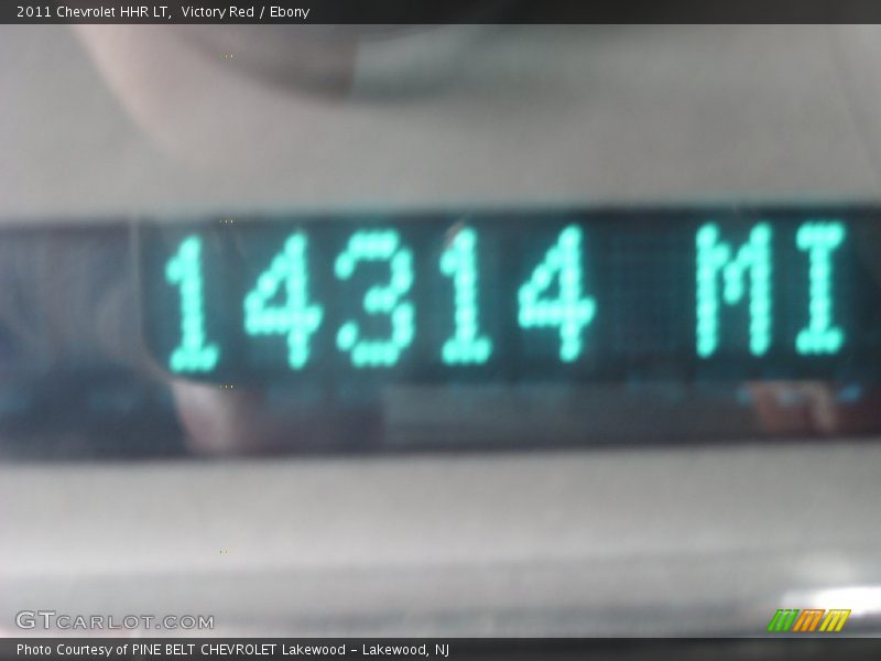 Victory Red / Ebony 2011 Chevrolet HHR LT