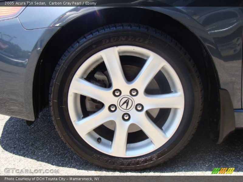 Carbon Gray Pearl / Ebony 2005 Acura TSX Sedan