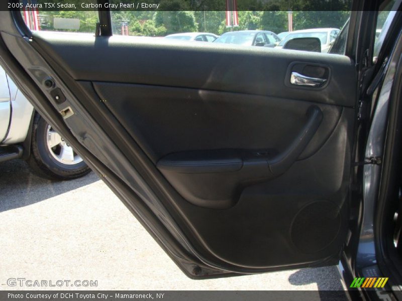 Carbon Gray Pearl / Ebony 2005 Acura TSX Sedan