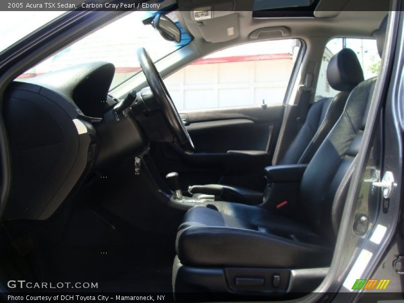 Carbon Gray Pearl / Ebony 2005 Acura TSX Sedan
