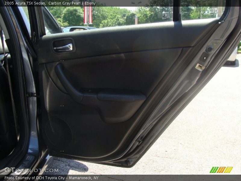 Carbon Gray Pearl / Ebony 2005 Acura TSX Sedan