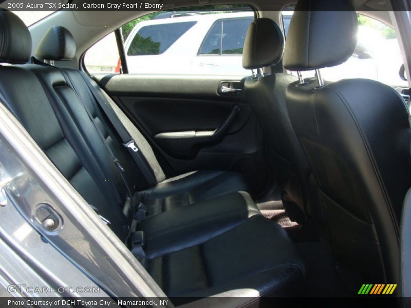 Carbon Gray Pearl / Ebony 2005 Acura TSX Sedan
