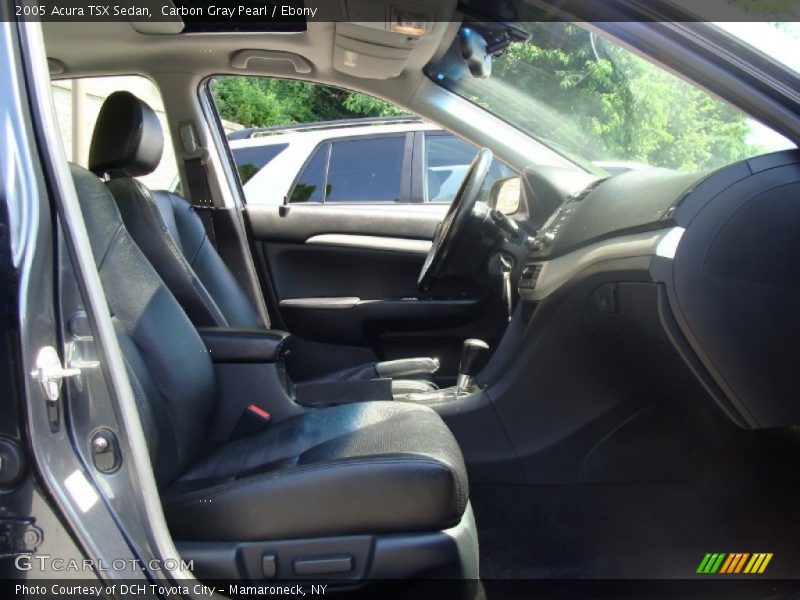 Carbon Gray Pearl / Ebony 2005 Acura TSX Sedan