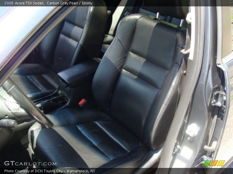 Carbon Gray Pearl / Ebony 2005 Acura TSX Sedan